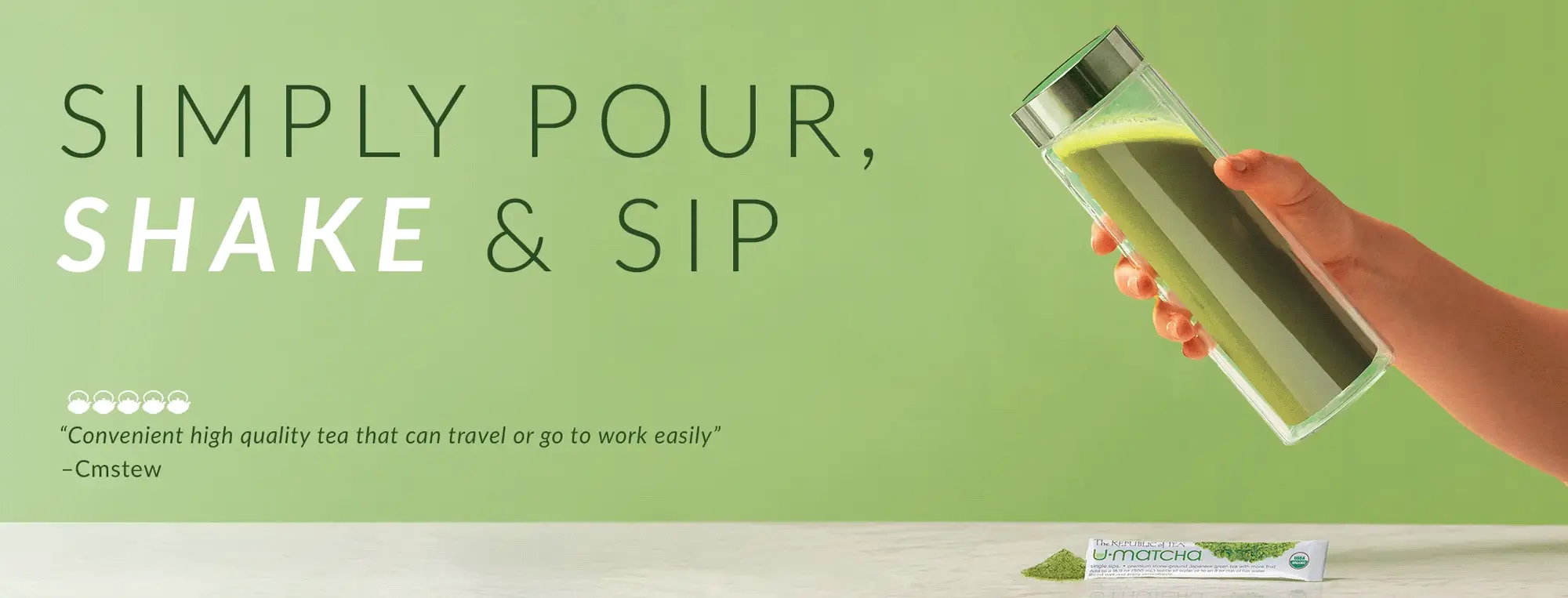 Sip the World’s Finest Botanicals