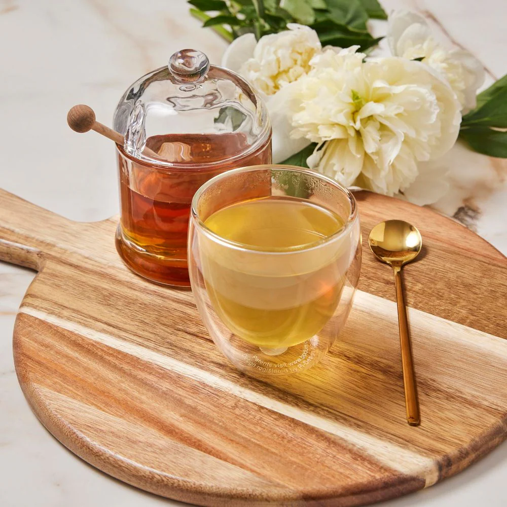 8 oz Pavina Double Wall Glass Cups - Image 3