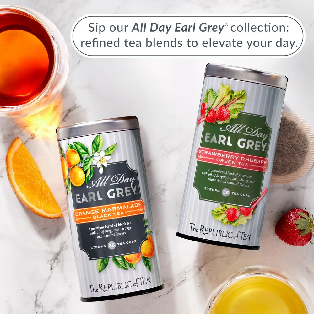 All Day Earl Grey® Strawberry Rhubarb Green Tea - Image 6