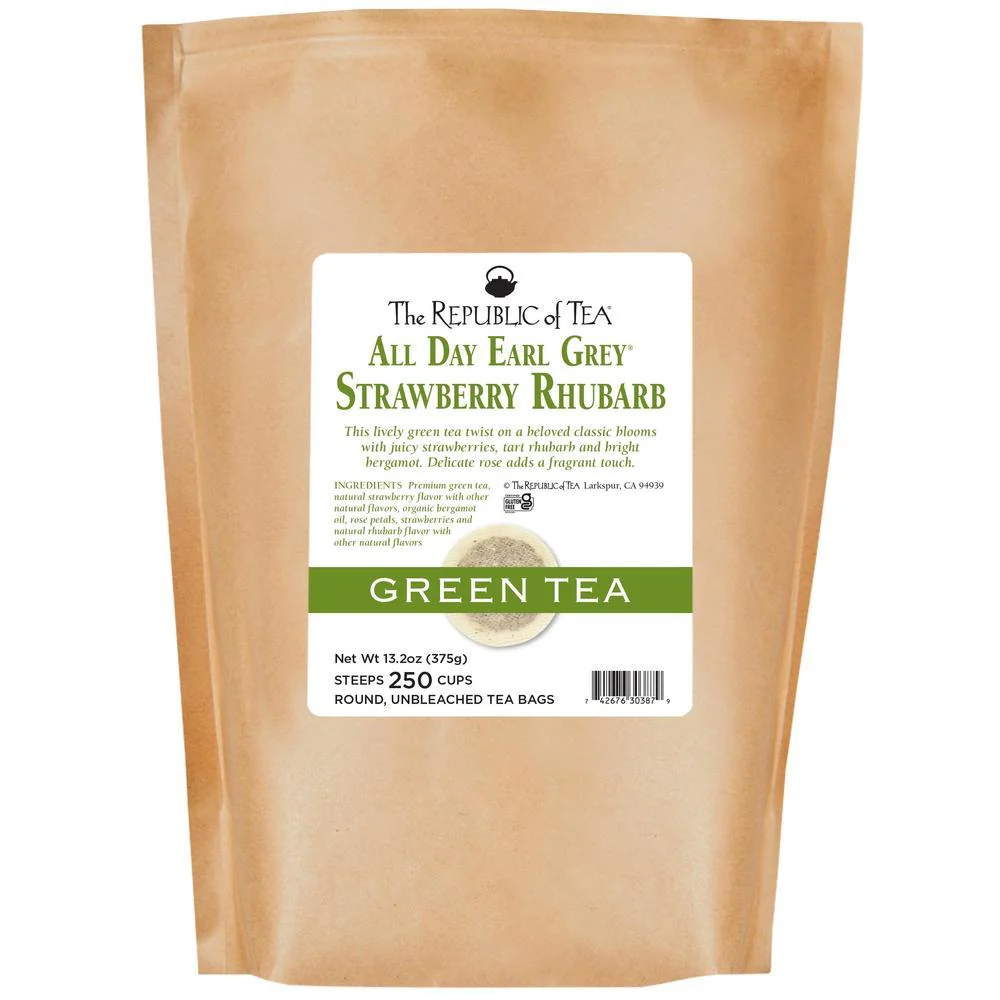 All Day Earl Grey® Strawberry Rhubarb Green Tea - Image 8