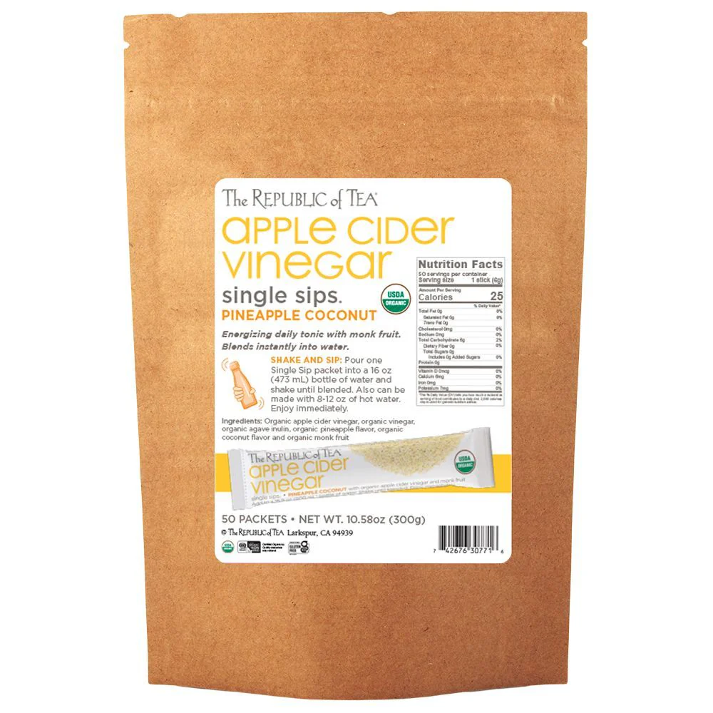 Apple Cider Vinegar Pineapple Coconut Single SipsĀ® - Image 6