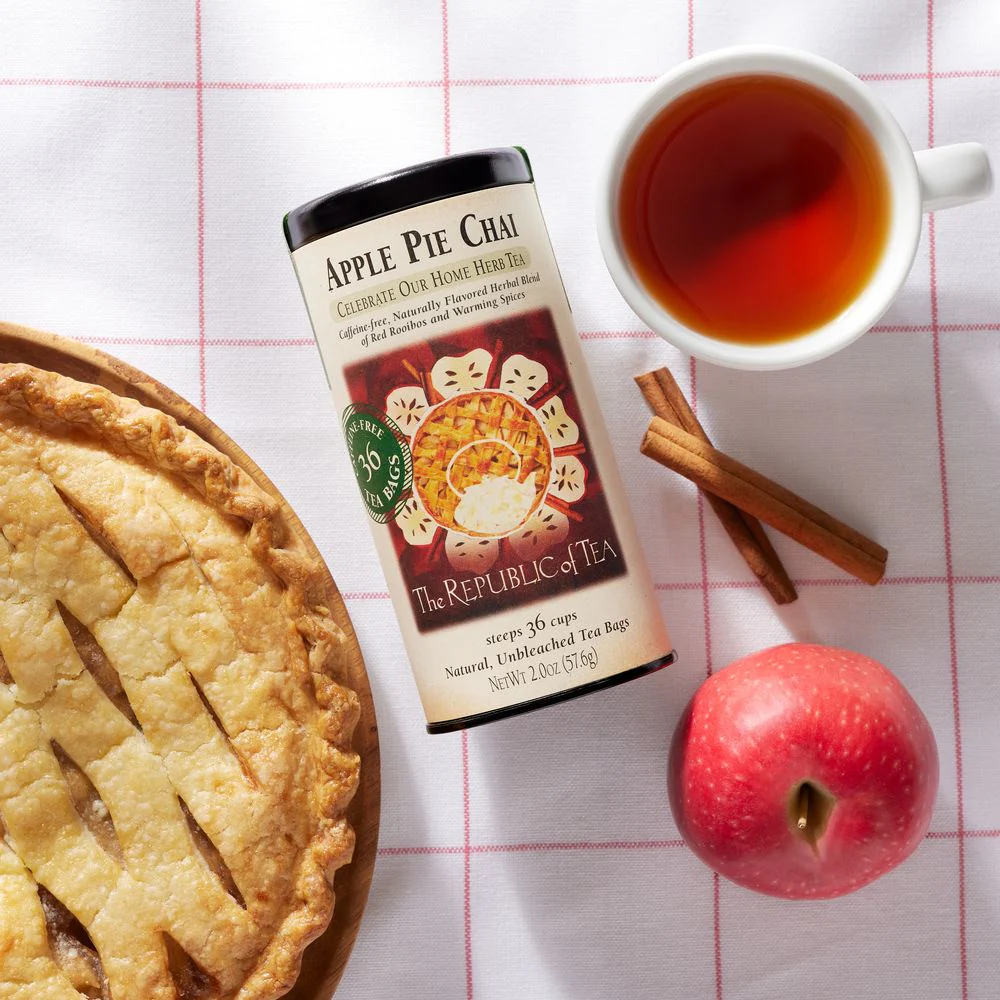 Apple Pie Chai Herbal Tea Bags - Image 3