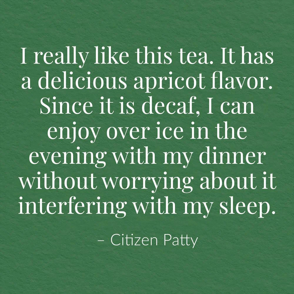 Decaf Apricot Black Tea Bags - Image 7