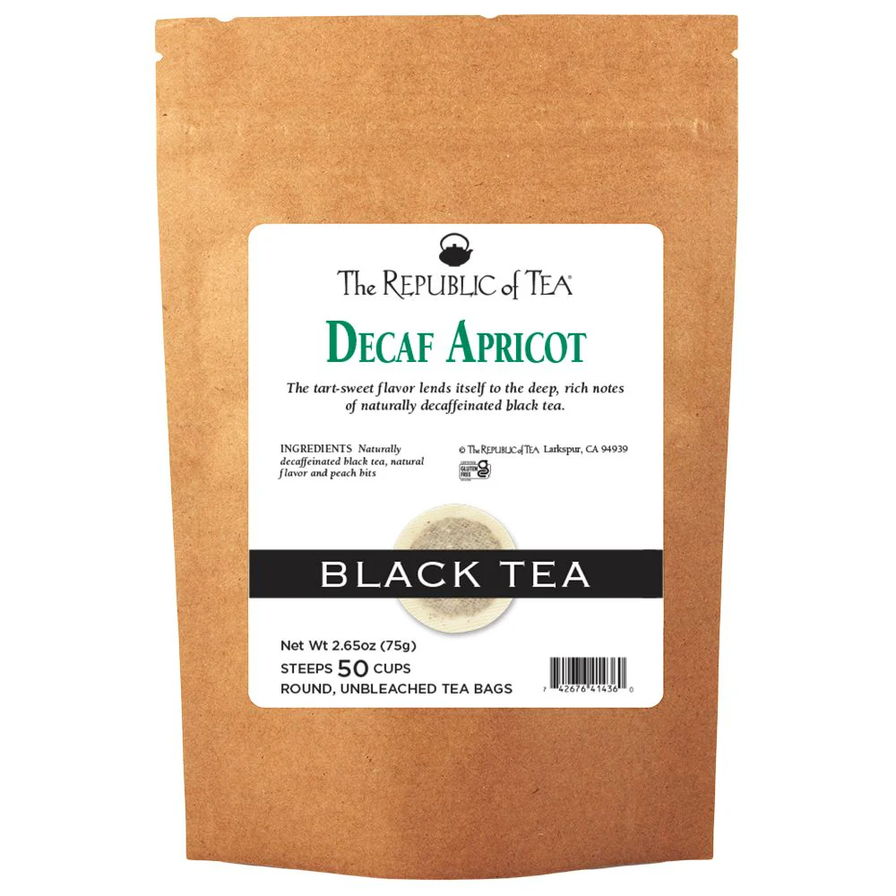 Decaf Apricot Black Tea Bags - Image 9