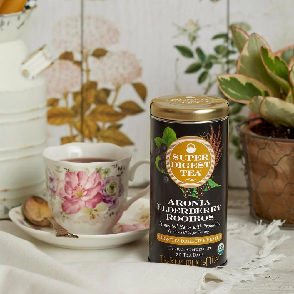 Organic Aronia Elderberry Rooibos SuperDigest Tea® - Image 3