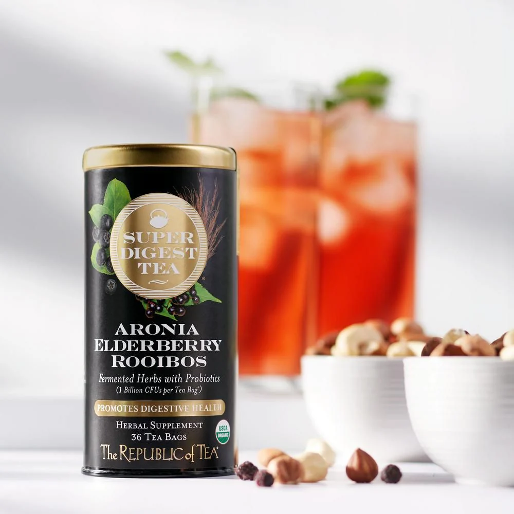Organic Aronia Elderberry Rooibos SuperDigest Tea® - Image 4