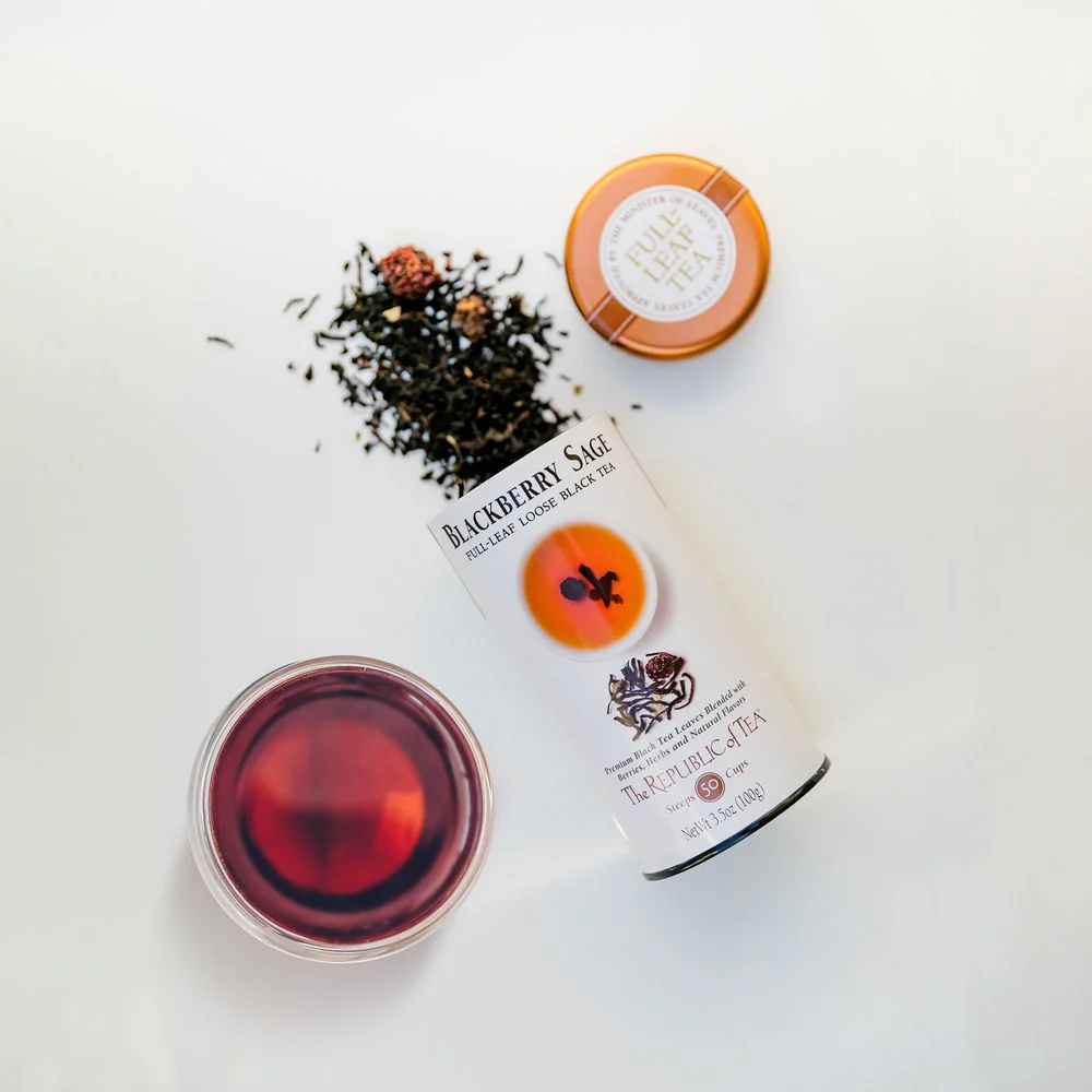 Blackberry Sage Black Full-Leaf Tea - Image 3
