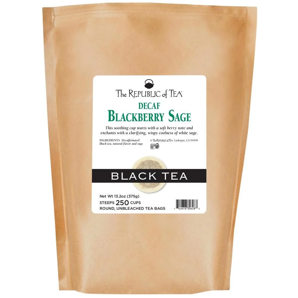 Decaf Blackberry Sage Black Tea Bags - Image 8