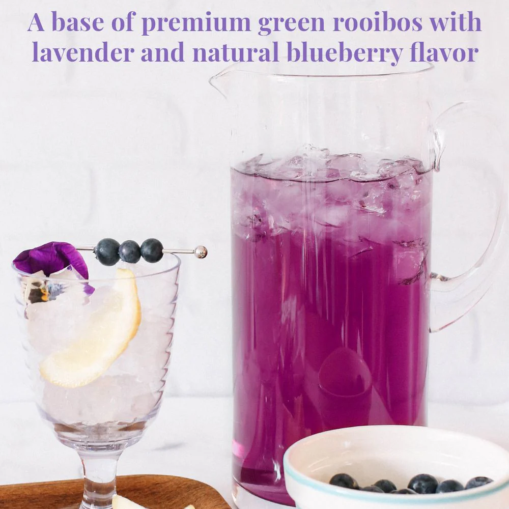 Blueberry Lavender Daily Beauty Iced Tea Pouches - Image 4