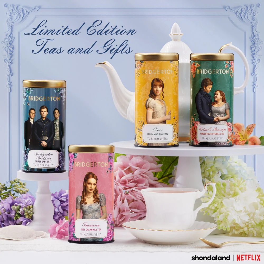 Bridgerton Colin & Penelope Ginger Peach Vanilla Tea - Image 6