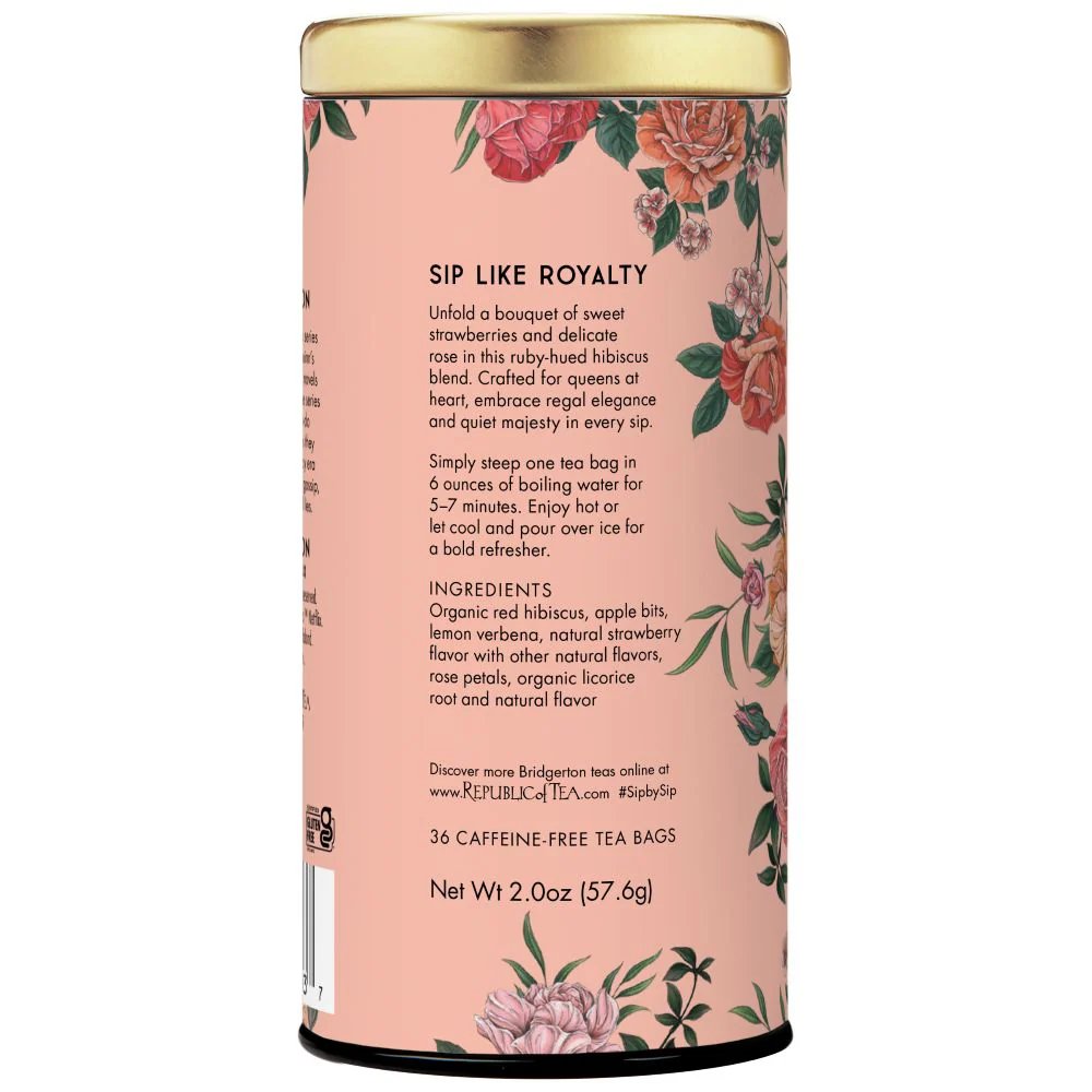 Bridgerton Queen Charlotte Ruby Herbal Tea - Image 3