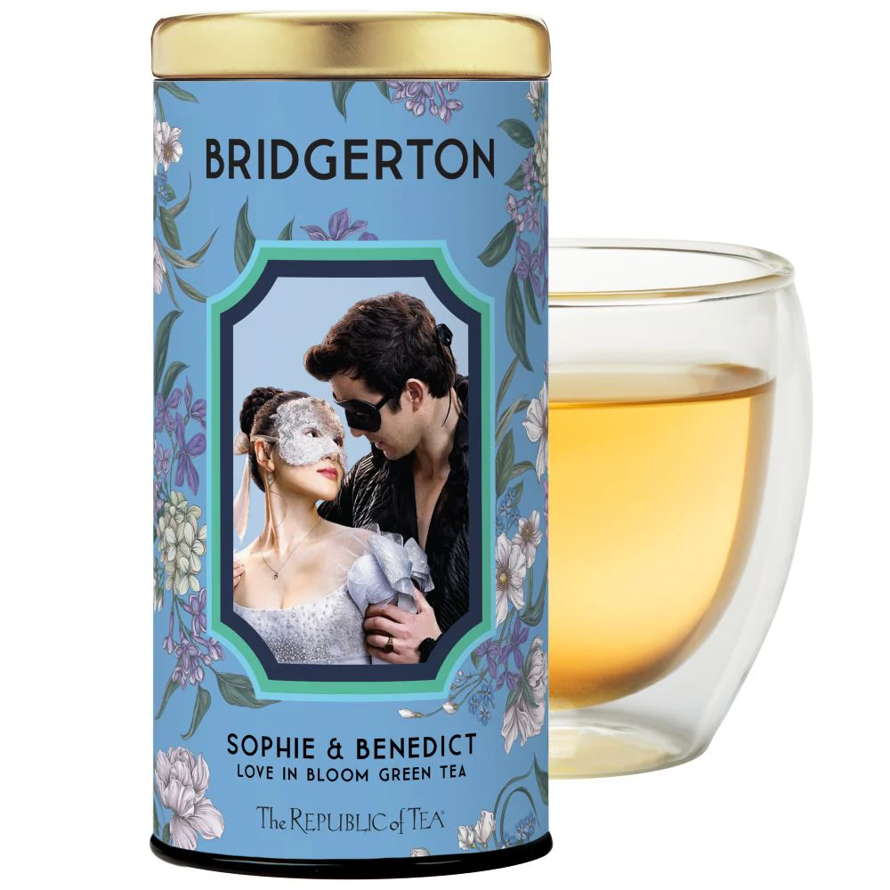 Bridgerton Sophie & Benedict Love in Bloom Green Tea - Image 2
