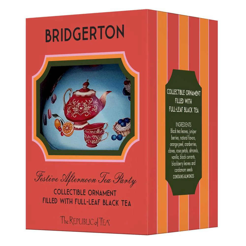 Bridgerton Tea-Filled Collectible Ornament Gift - Image 7