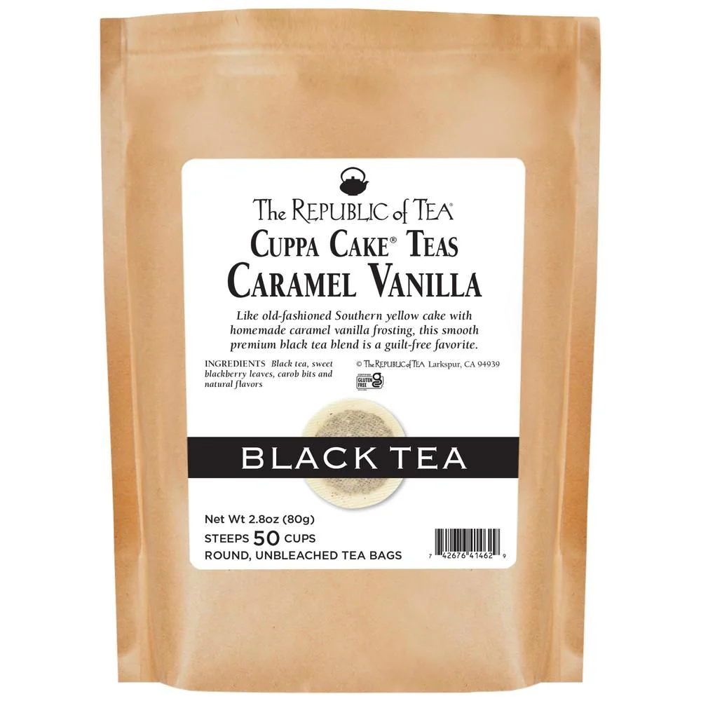 Caramel Vanilla Cuppa CakeĀ® Tea Bags - Image 3