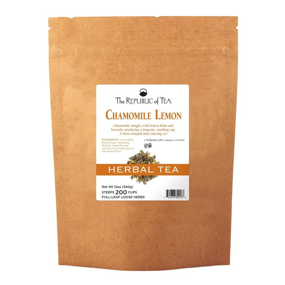 Chamomile Lemon Herbal Full-Leaf Tea - Image 3