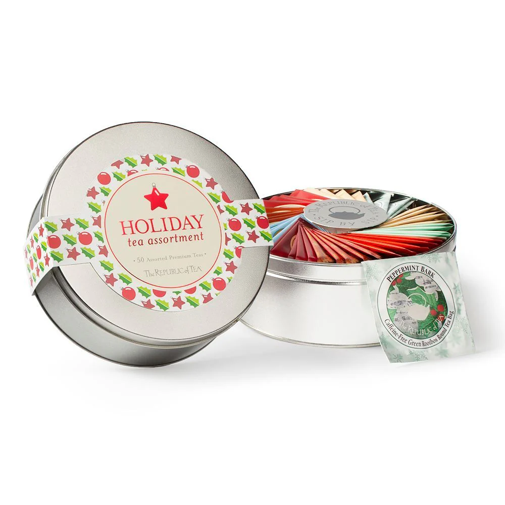 Holiday Tea Assortment Tin