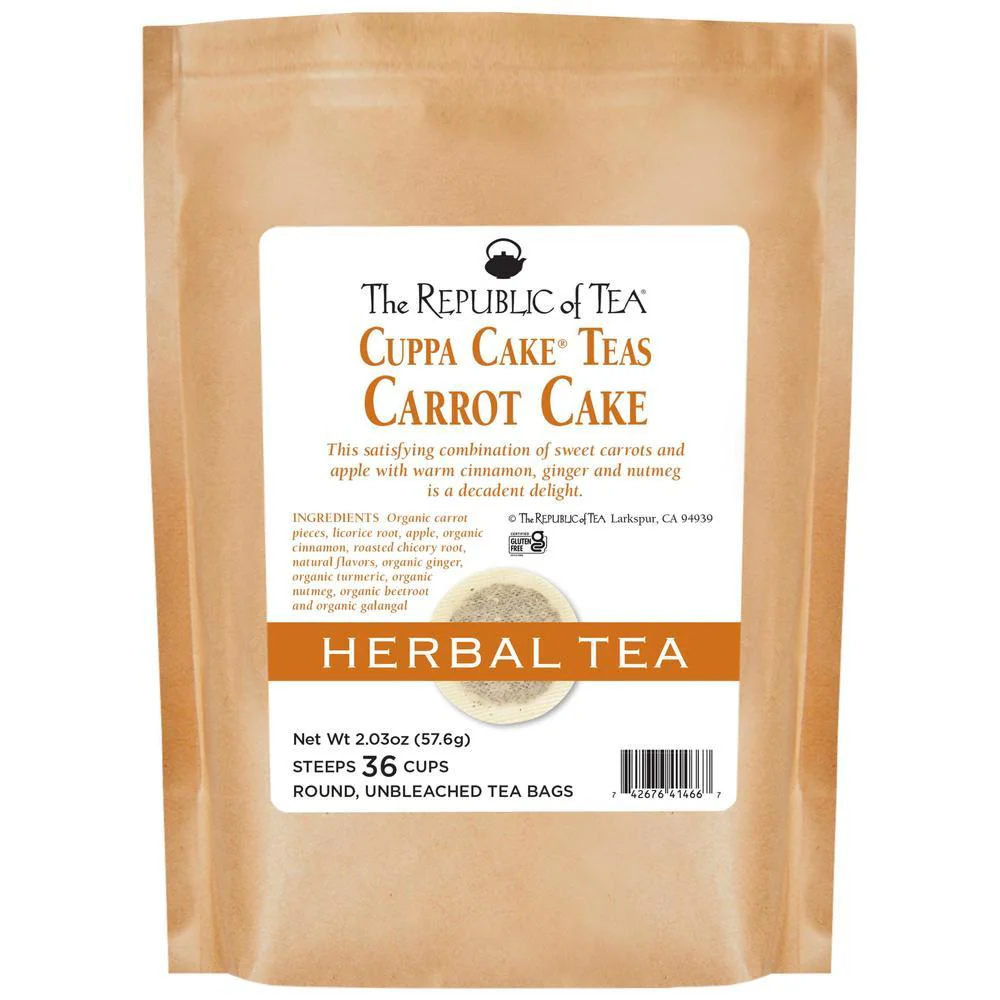 Carrot Cake Cuppa CakeĀ® Tea Bags - Image 6