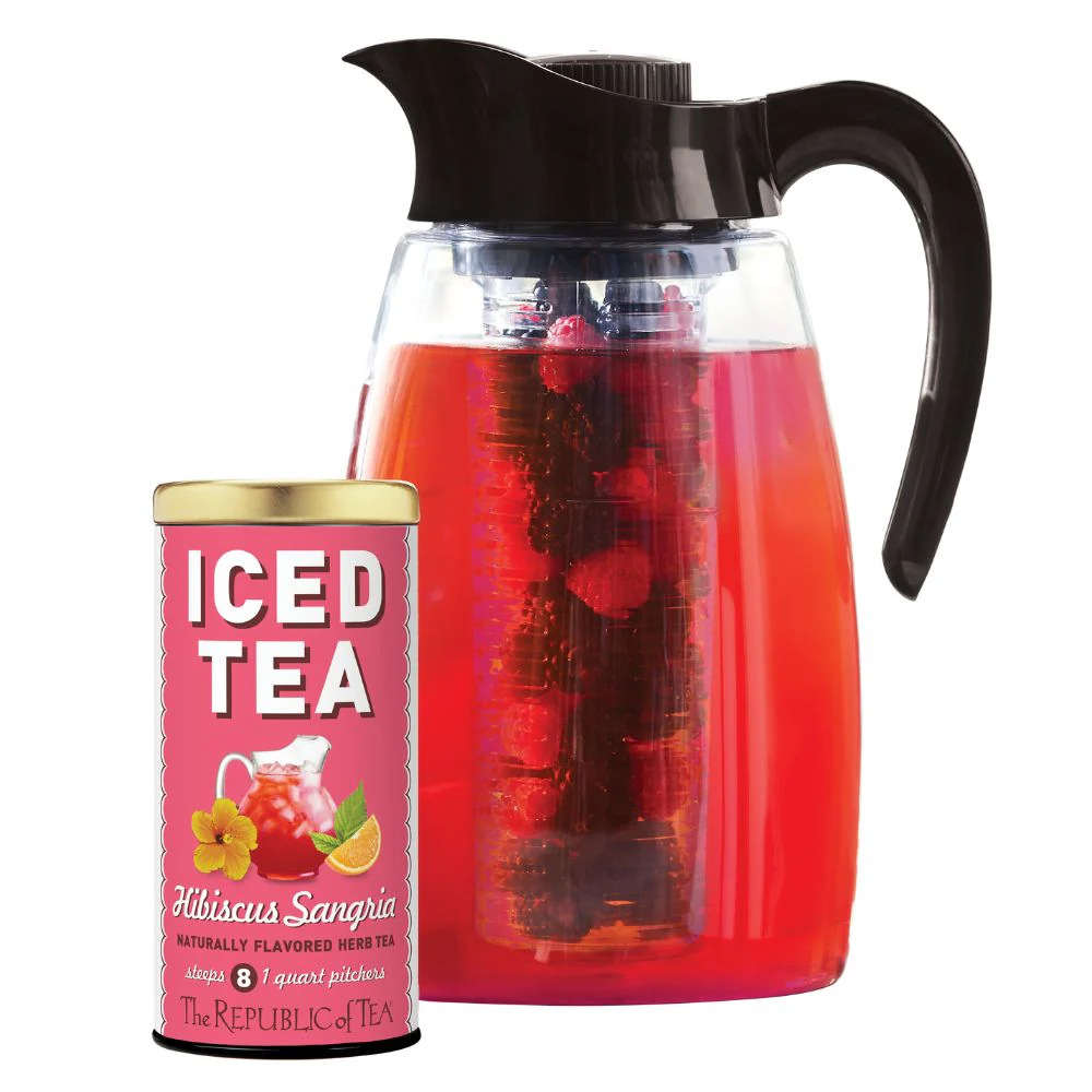 Double Infusion Pitcher and Iced Tea Custom Set