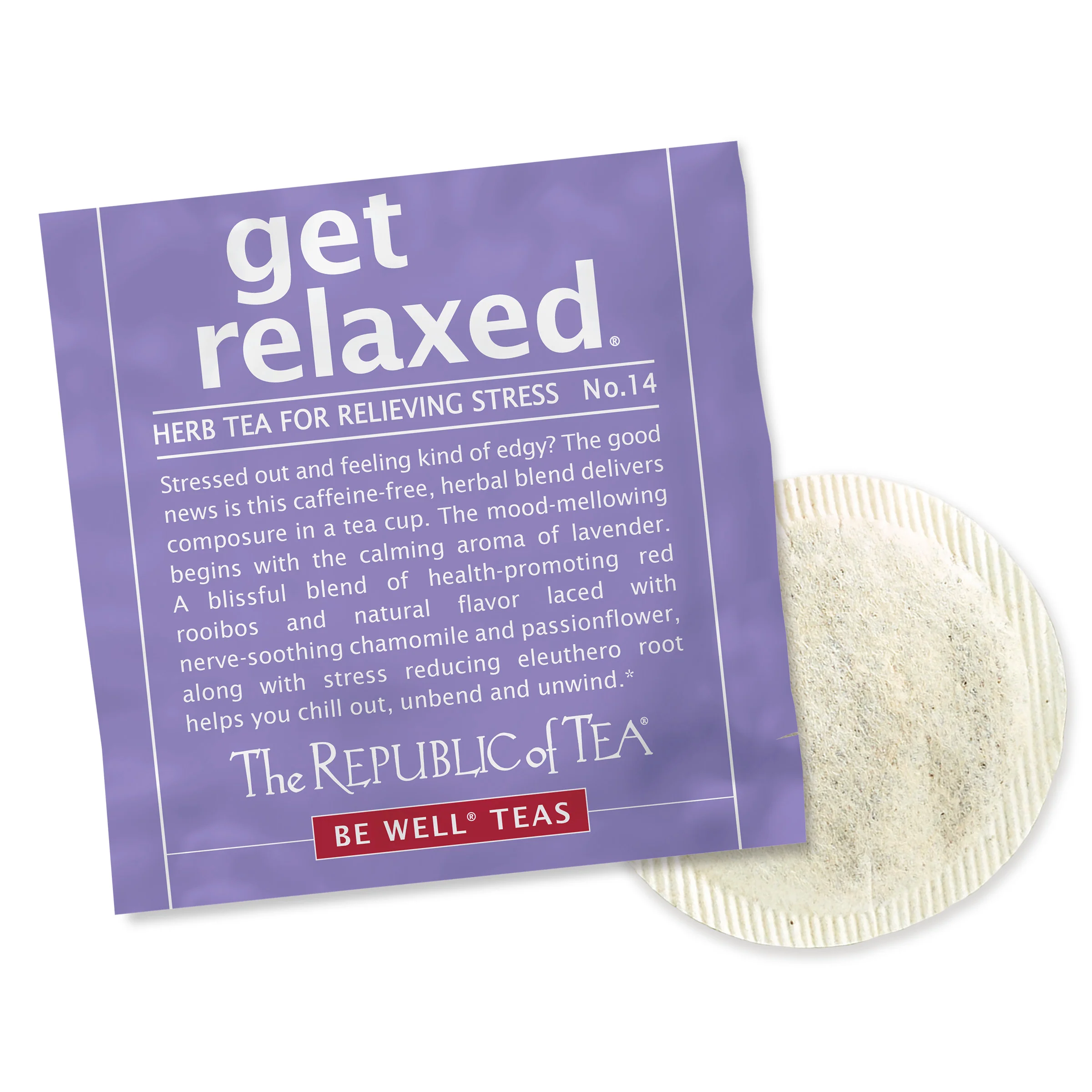 get relaxed No.14 Red Rooibos Tea Single Overwrap