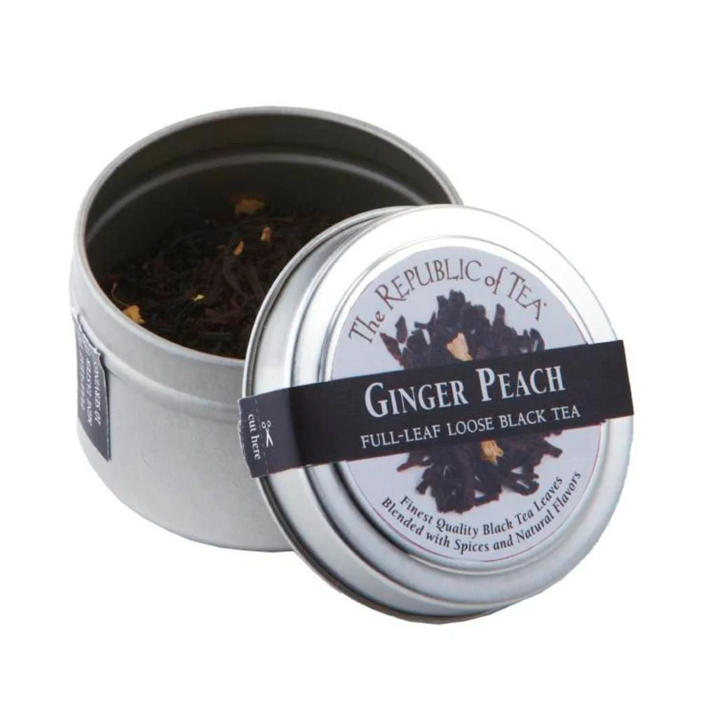 Ginger Peach Black Full-Leaf Tea - Image 6