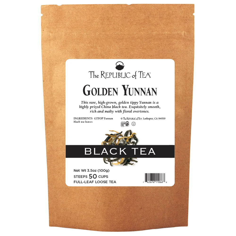 Golden Yunnan Black Full-Leaf Tea - Image 3
