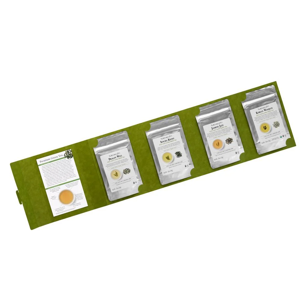 Green Full-Leaf Loose Tea Tasting Flight - Image 2