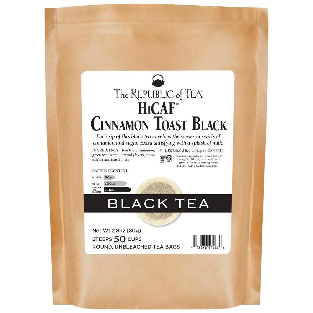 HiCAF® Cinnamon Toast Black Tea Bags - Image 9