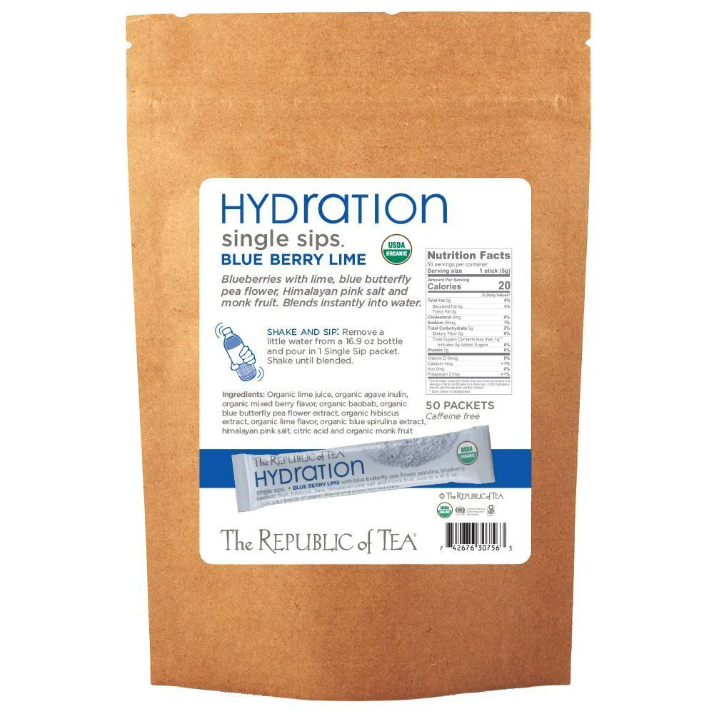 Hydration Blue Berry Lime Single Sips® - Image 5