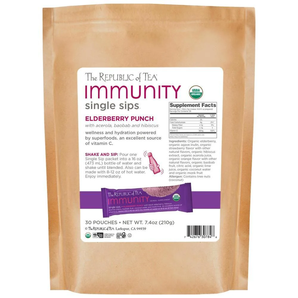 Immunity Elderberry Punch Single Sips® - Image 8