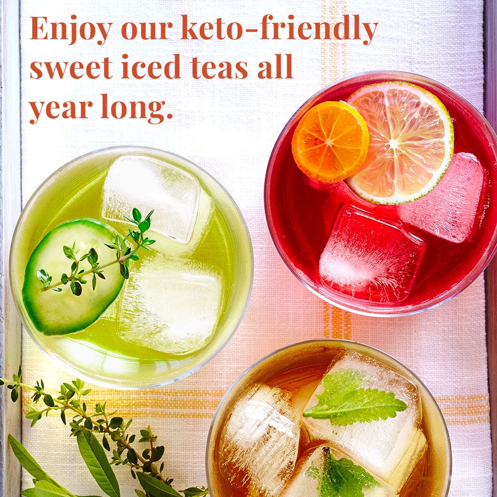 Keto-Friendly Sweet Tea Half and Half Black Tea & Lemonade - Image 5