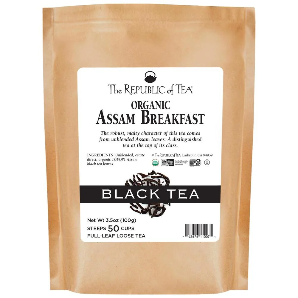 Organic Assam Breakfast Black Full-Leaf Tea - Image 4