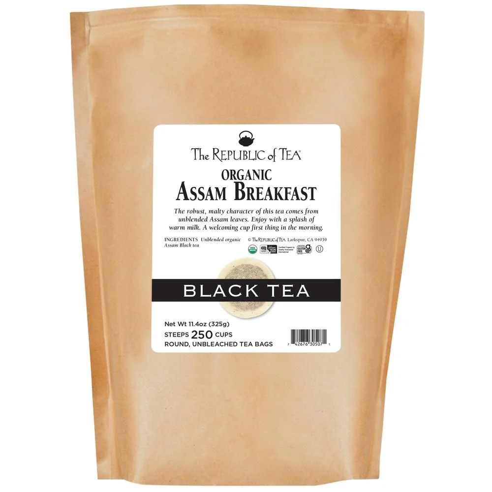 Organic Assam Breakfast Black Tea Bags - Image 4