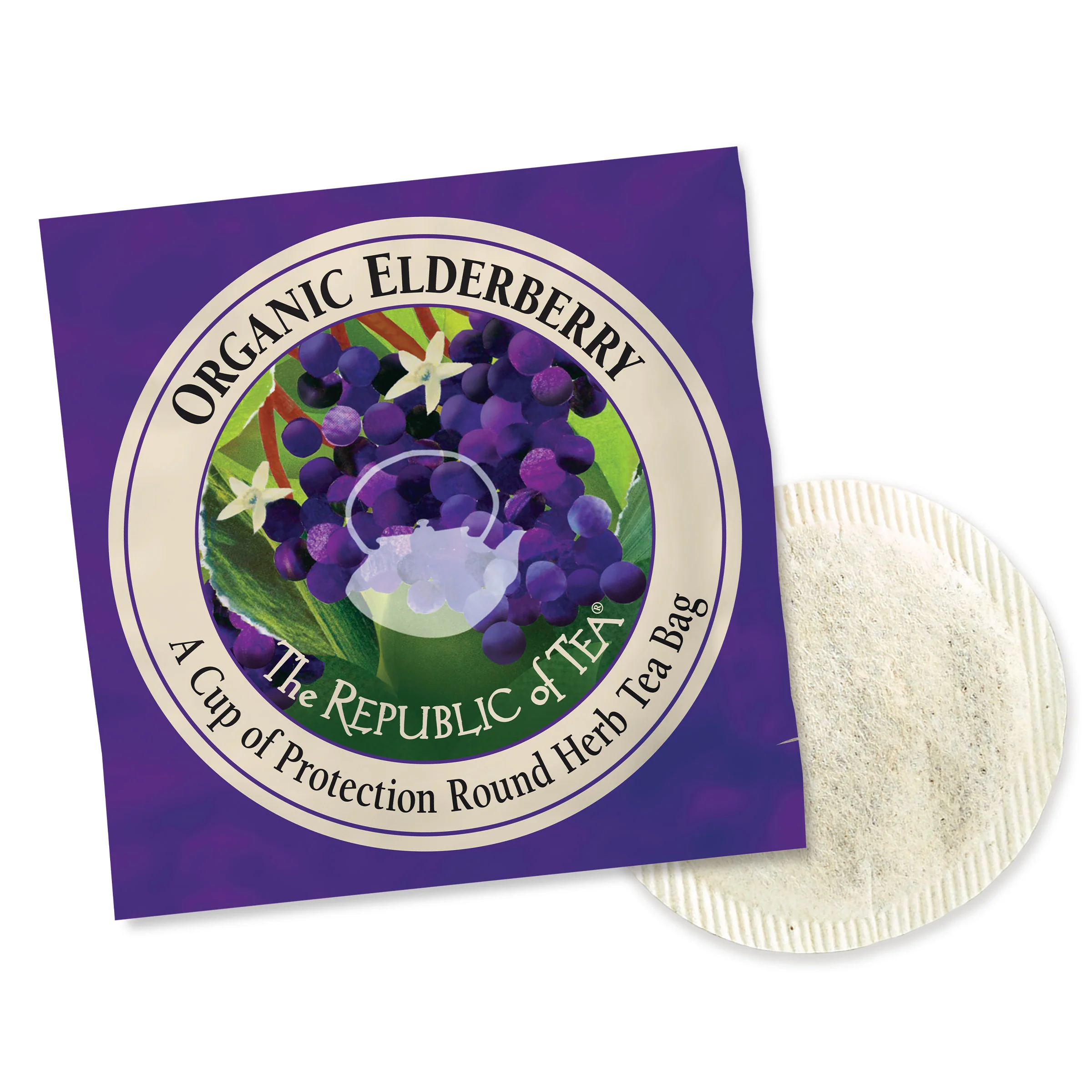 Elderberry Rooibos Tea Single Overwrap