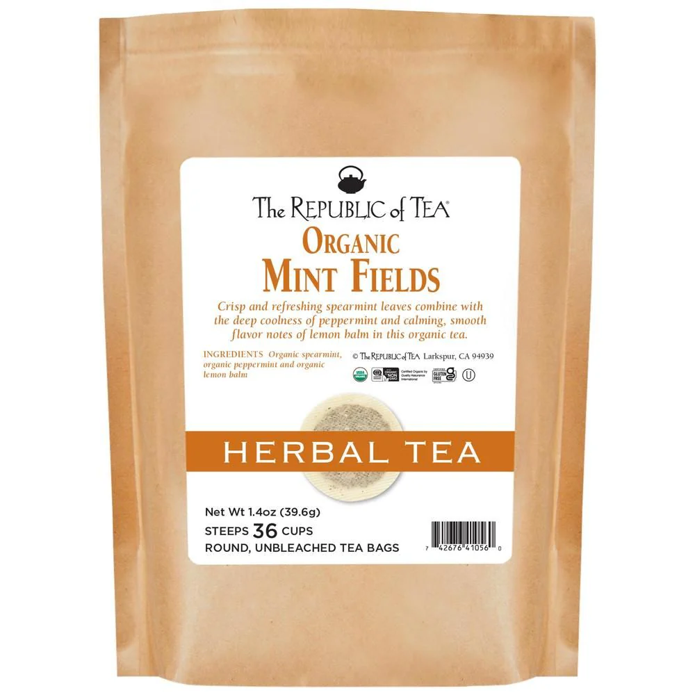 Organic Mint Fields Tea Bags - Image 3