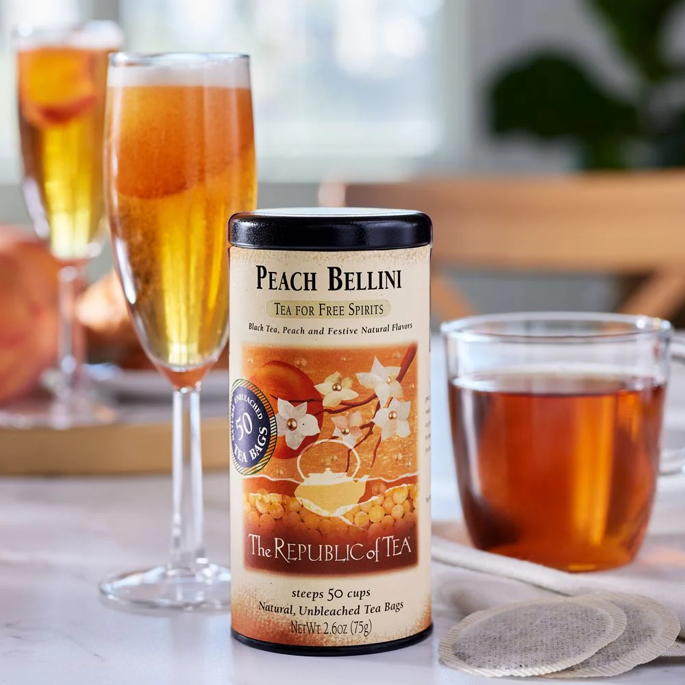Peach Bellini Black Tea Bags - Image 3