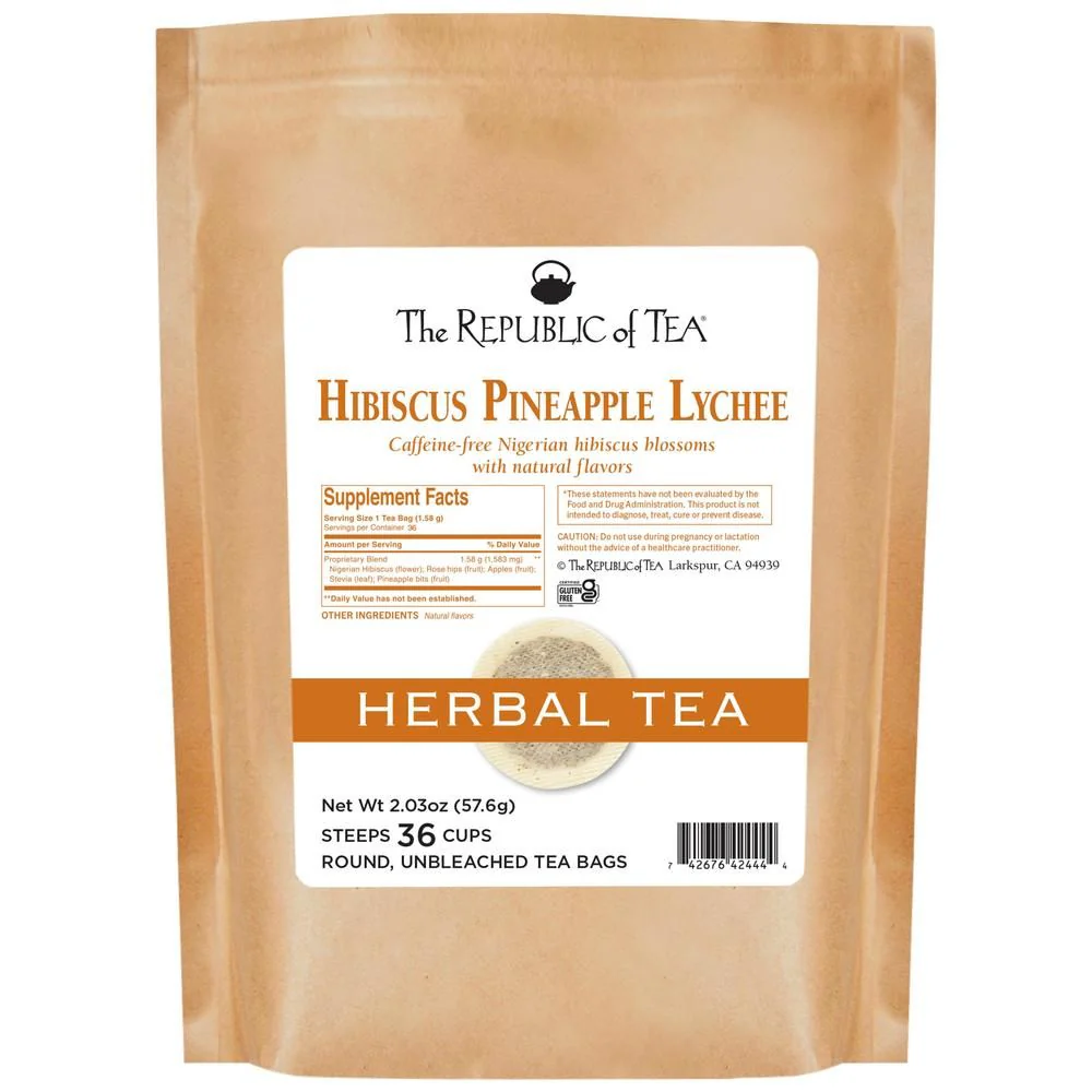 Hibiscus Pineapple Lychee Tea Bags - Image 6
