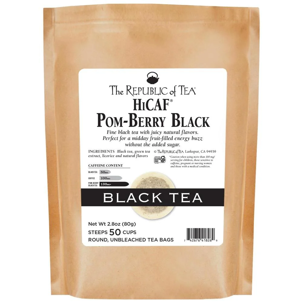 HiCAF® Pom-berry Black Tea Bags - Image 9