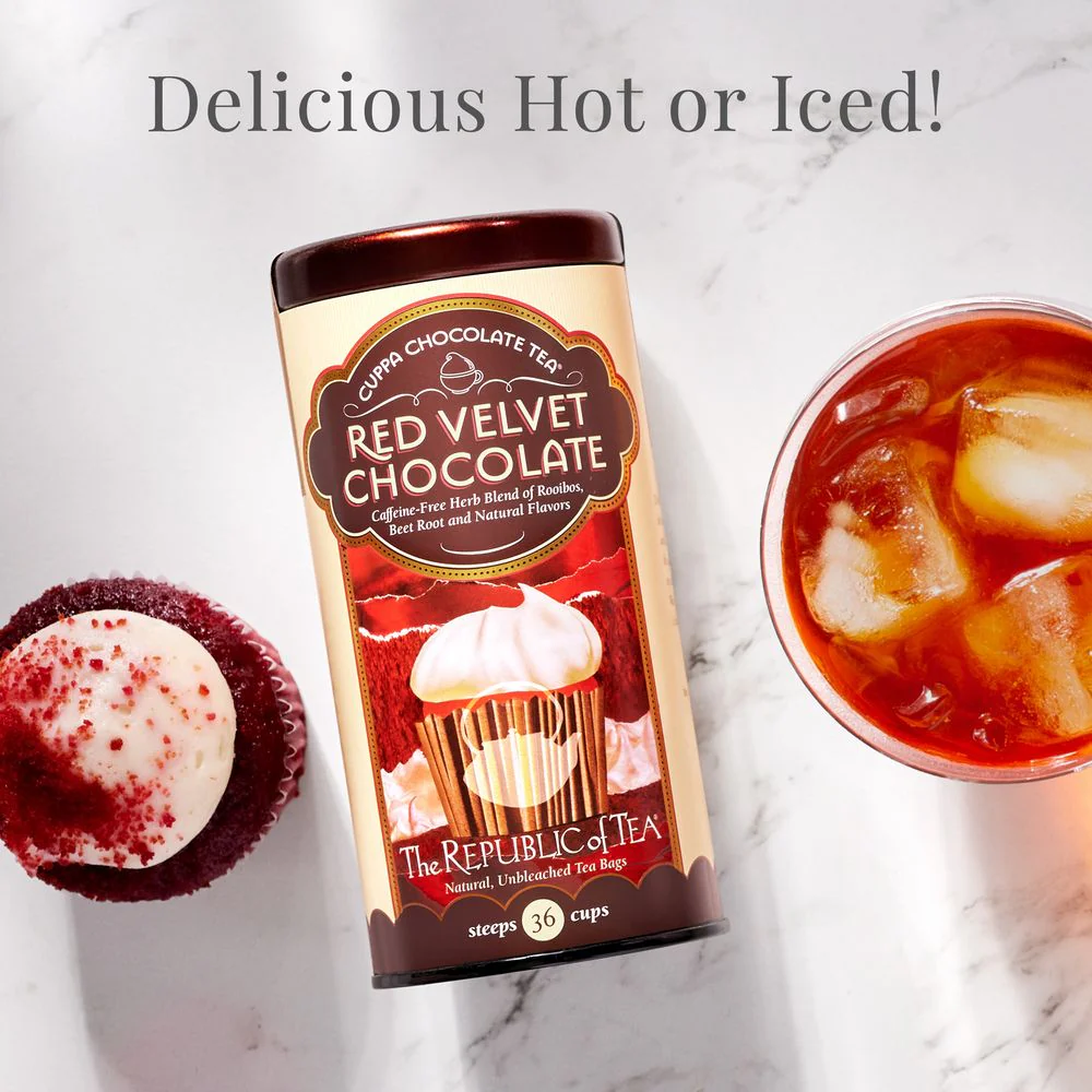 Red Velvet Cuppa Chocolate Tea Bags - Image 4