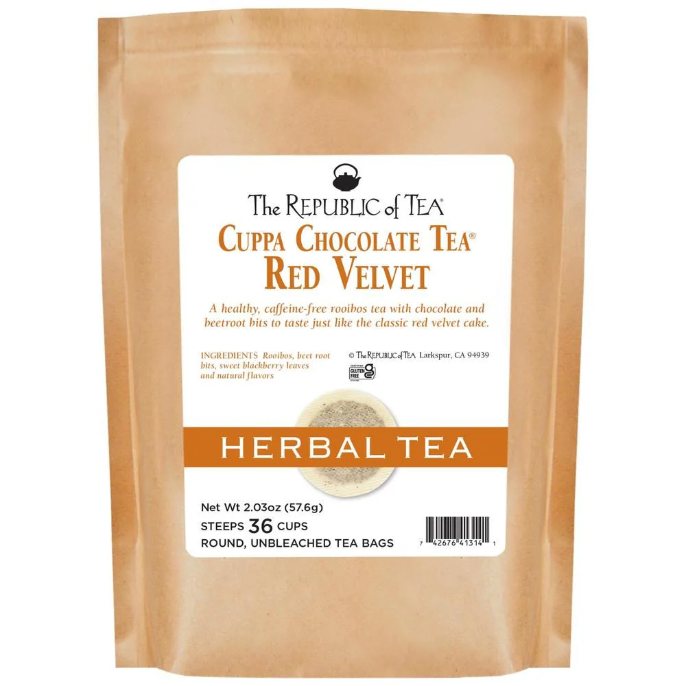 Red Velvet Cuppa Chocolate Tea Bags - Image 8