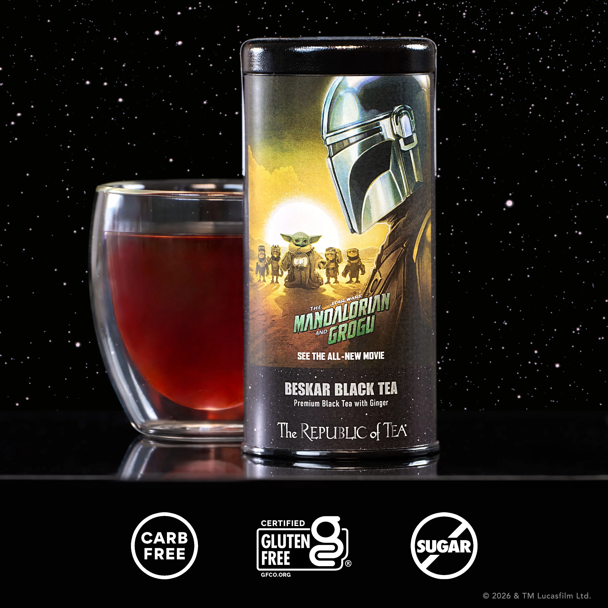 Star Wars: The Mandalorian and Grogu Beskar Black Tea - Image 4