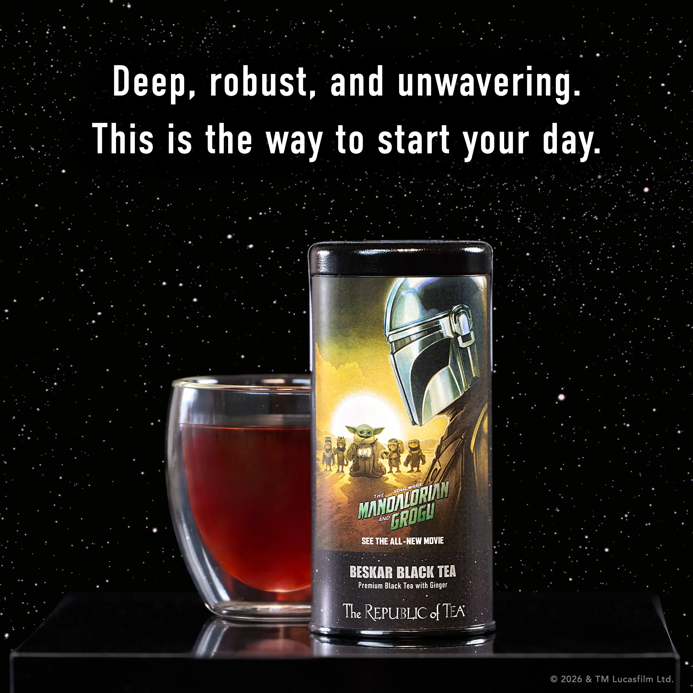 Star Wars: The Mandalorian and Grogu Beskar Black Tea - Image 6
