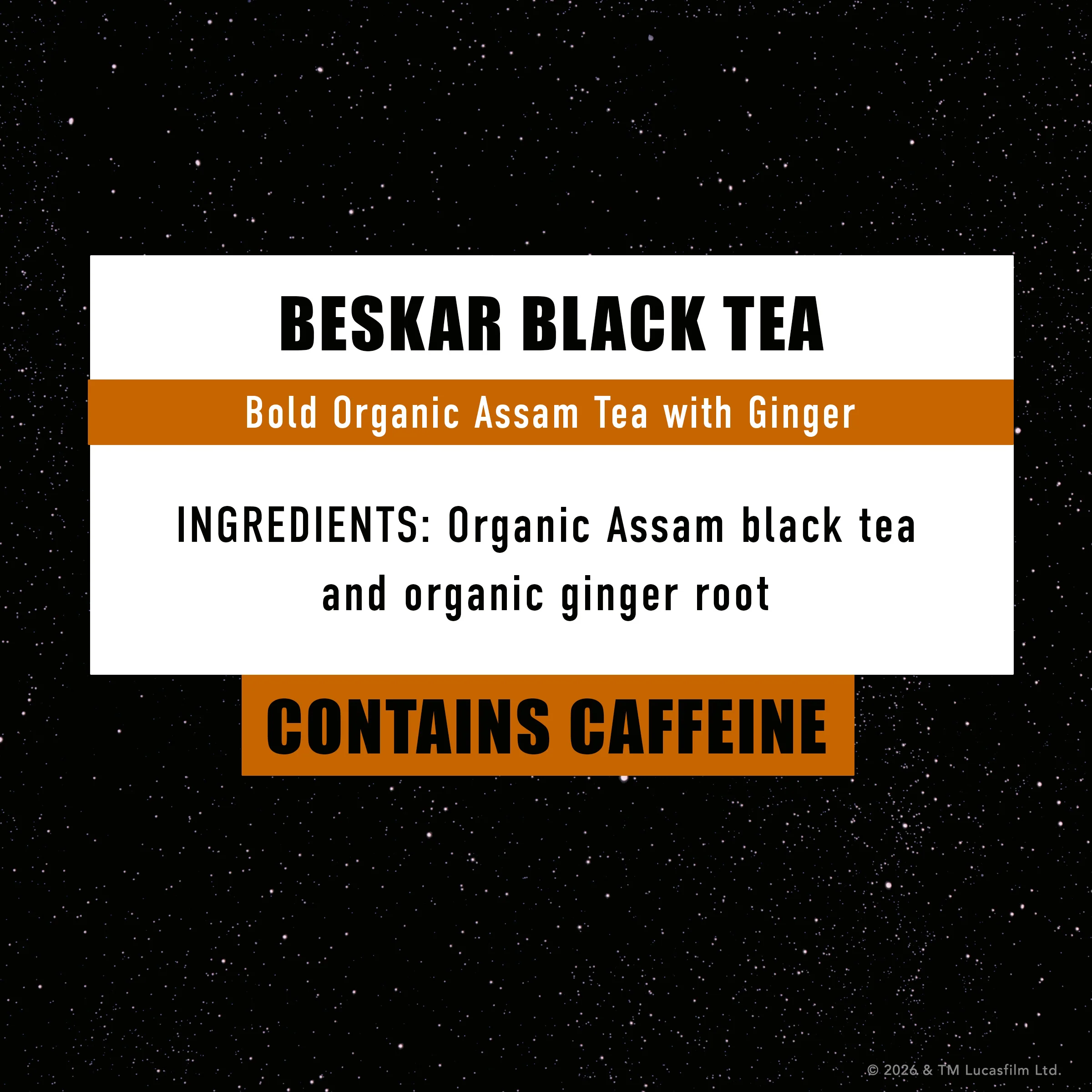 Star Wars: The Mandalorian and Grogu Beskar Black Tea - Image 7