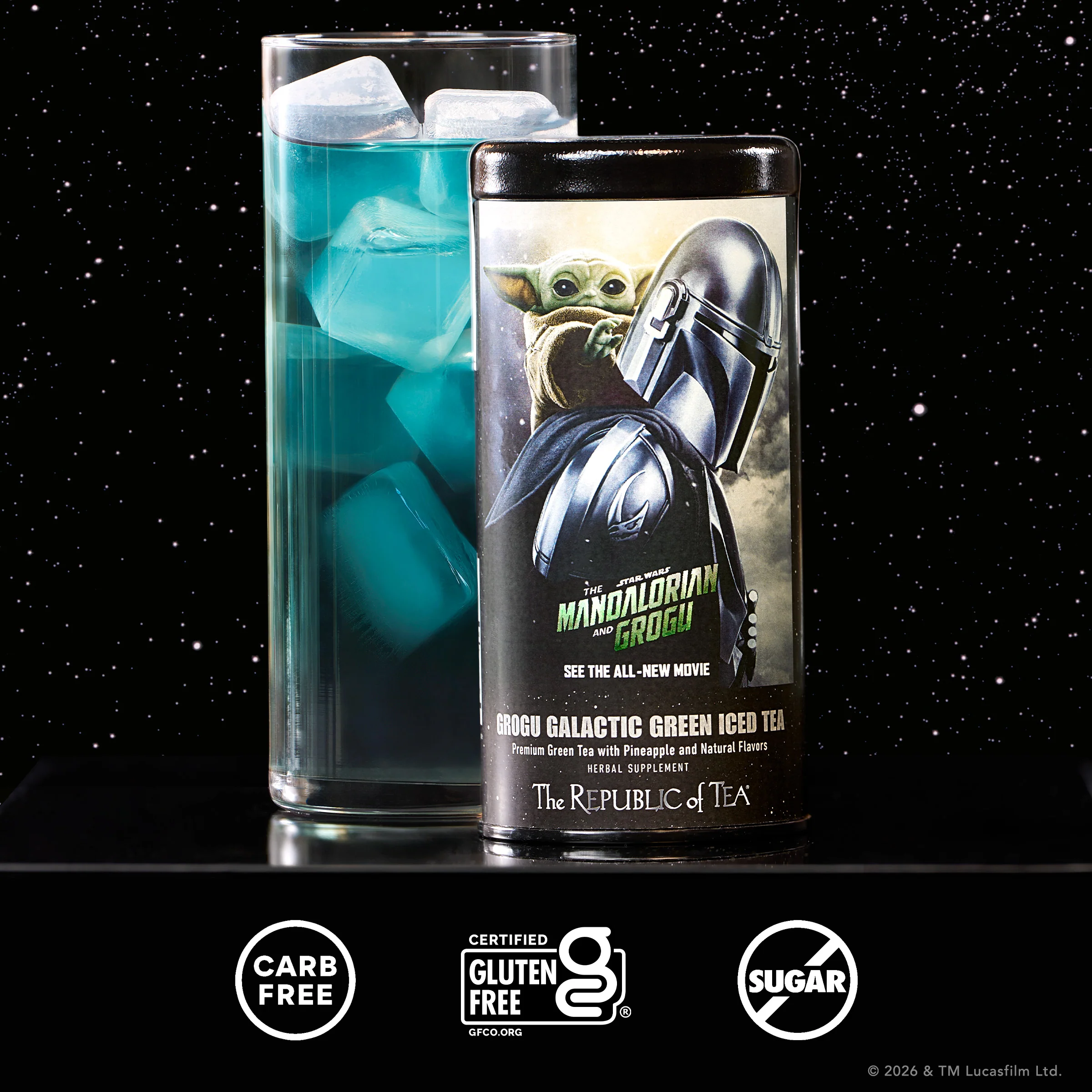 Star Wars: The Mandalorian and Grogu Grogu Galactic Green Iced Tea - Image 4