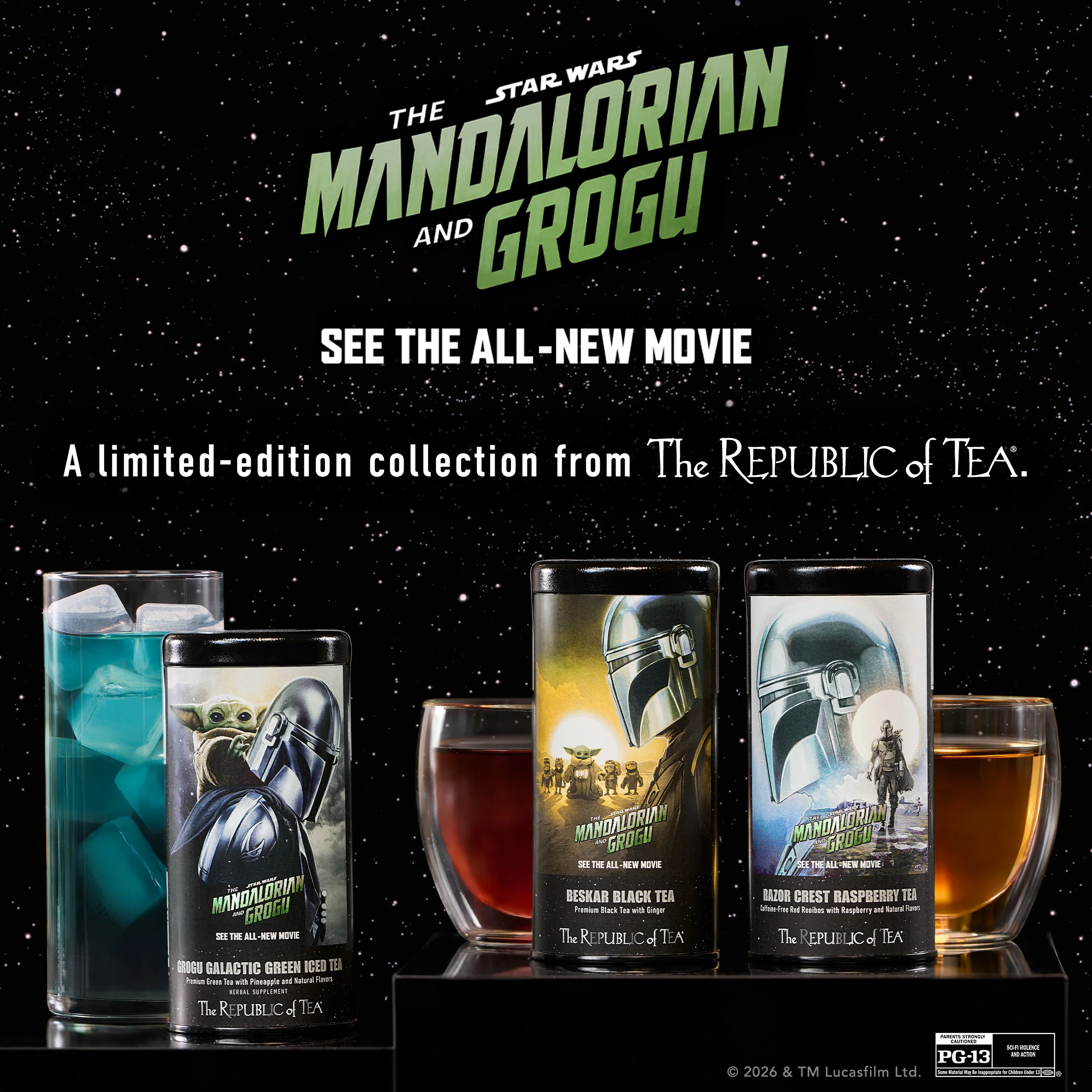 Star Wars: The Mandalorian and Grogu Grogu Galactic Green Iced Tea - Image 5
