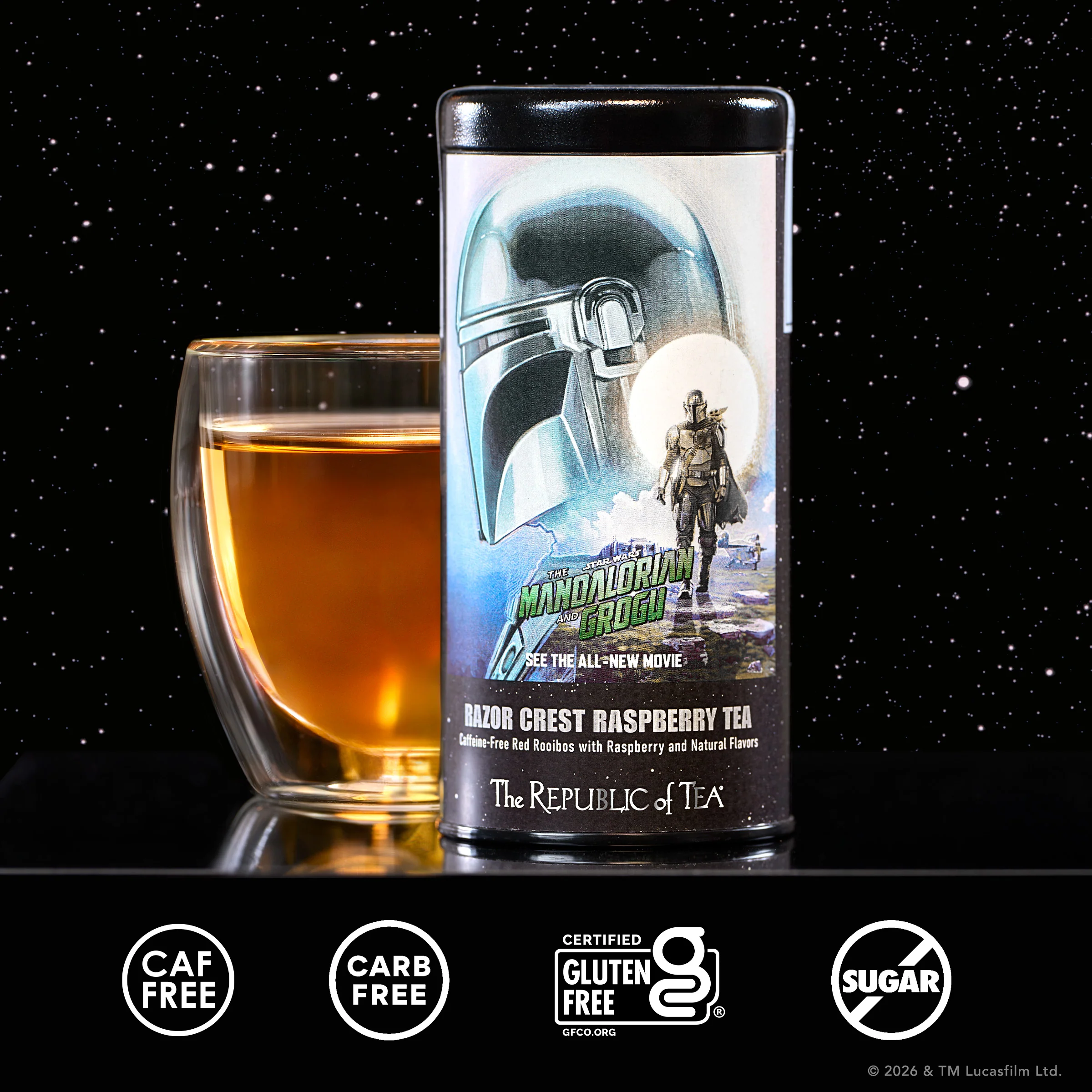 Star Wars: The Mandalorian and Grogu Razor Crest Raspberry Tea - Image 4
