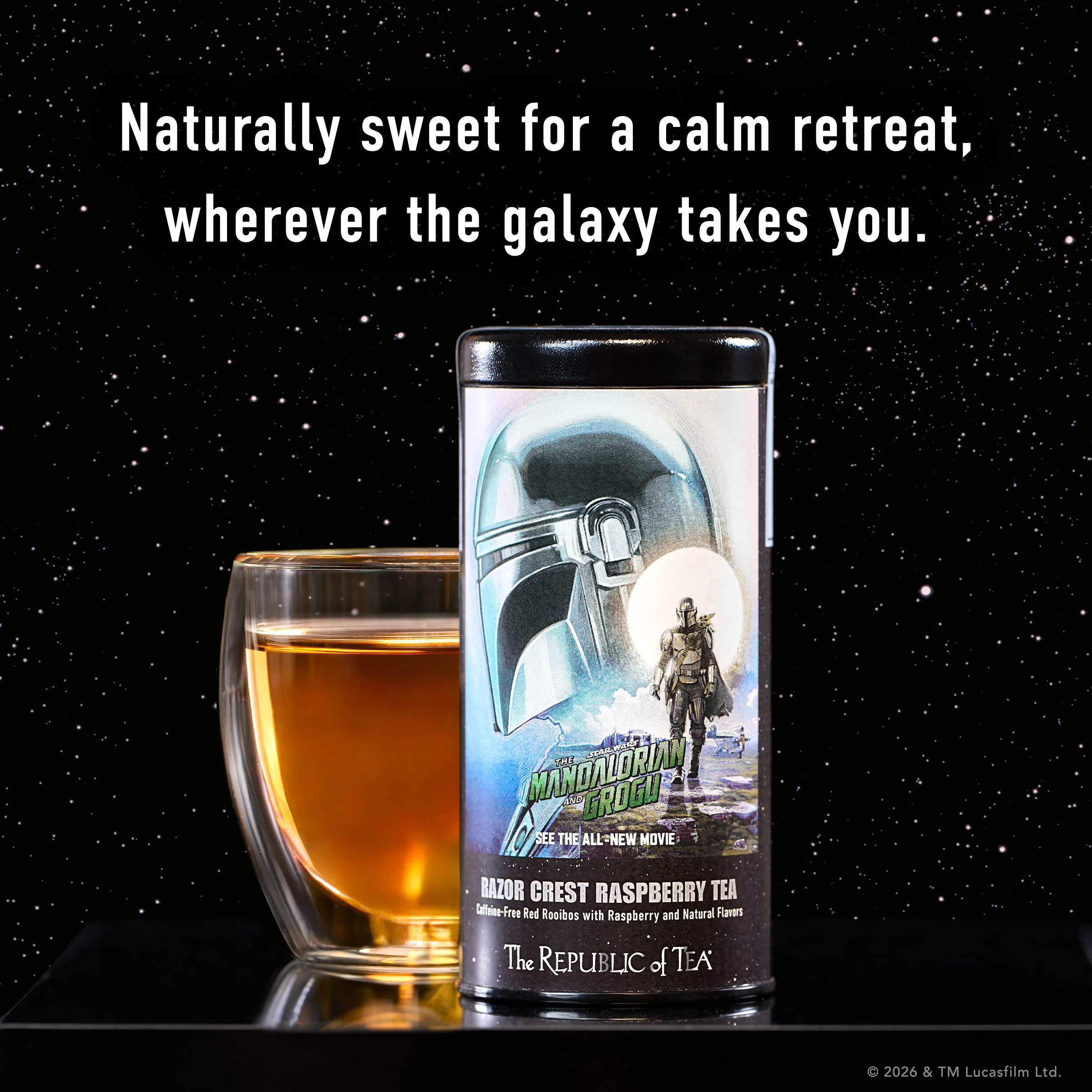 Star Wars: The Mandalorian and Grogu Razor Crest Raspberry Tea - Image 6