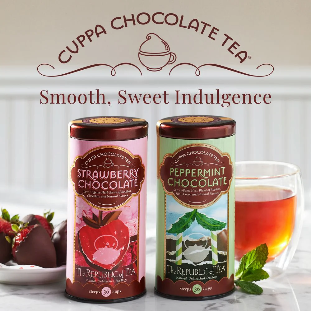 Strawberry Cuppa Chocolate Tea Bags - Image 5