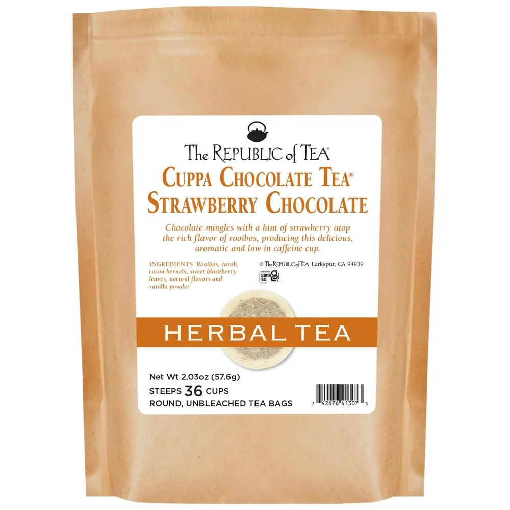 Strawberry Cuppa Chocolate Tea Bags - Image 8