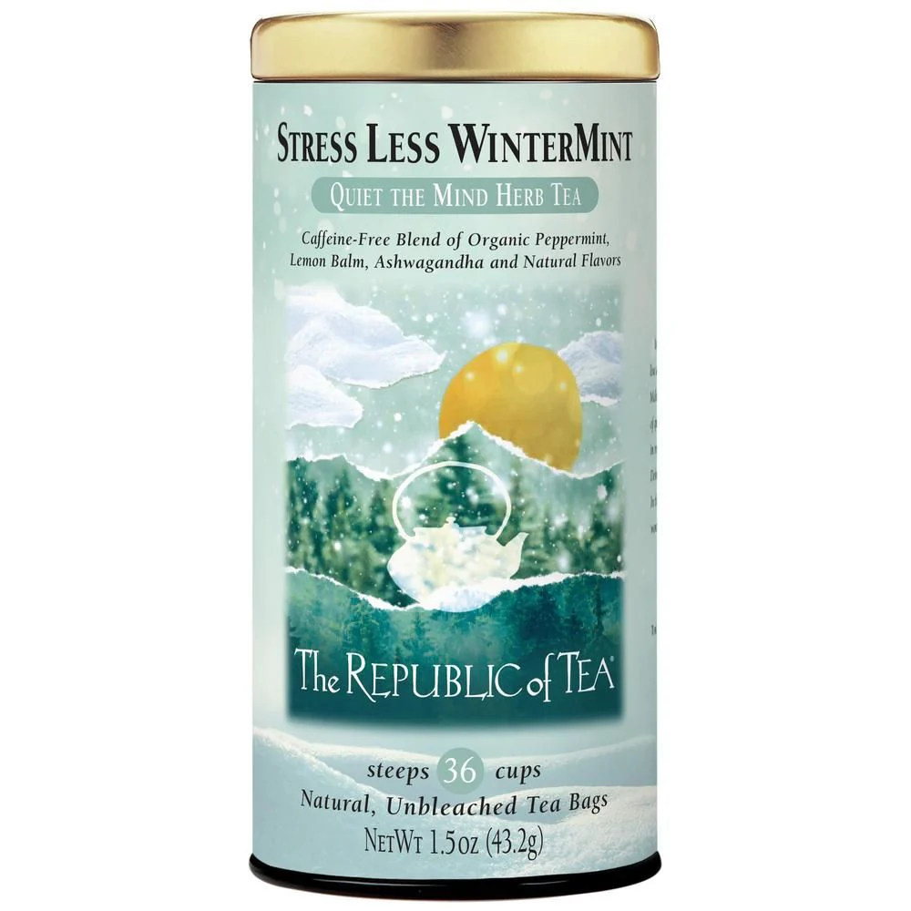 Stress Less WinterMint Tea Bags