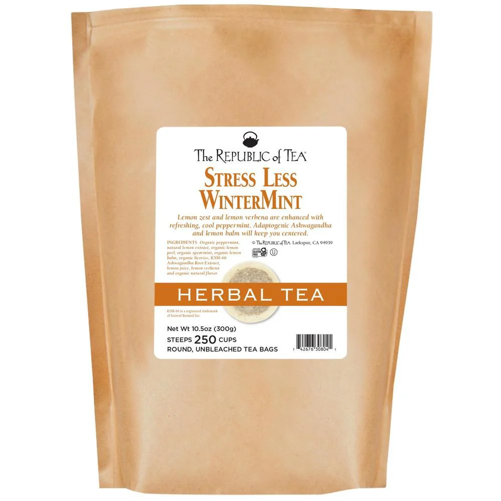 Stress Less WinterMint Tea Bags - Image 9